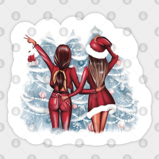 Merry Christmas Sticker by Petite Coco